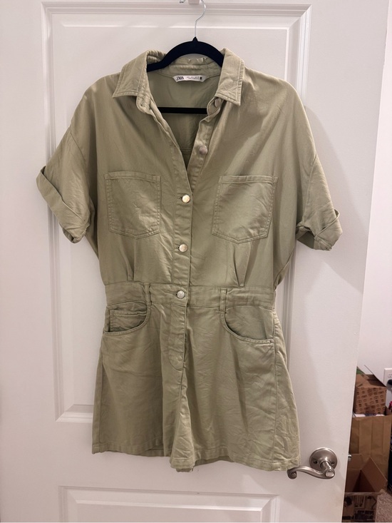 Zara Pants - Zara Light Olive Green Shirt Jacket